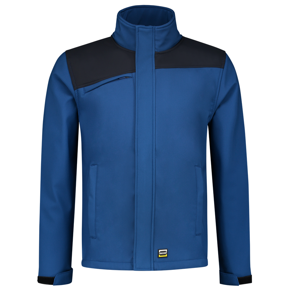Tricorp Softshell Bicolor Naden Royalblue-Navy