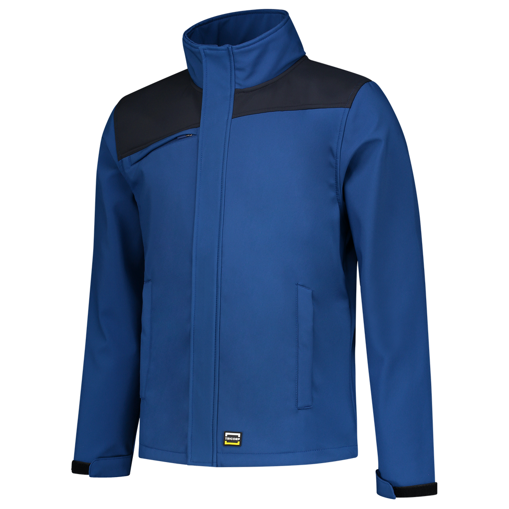 Tricorp Softshell Bicolor Naden Royalblue-Navy