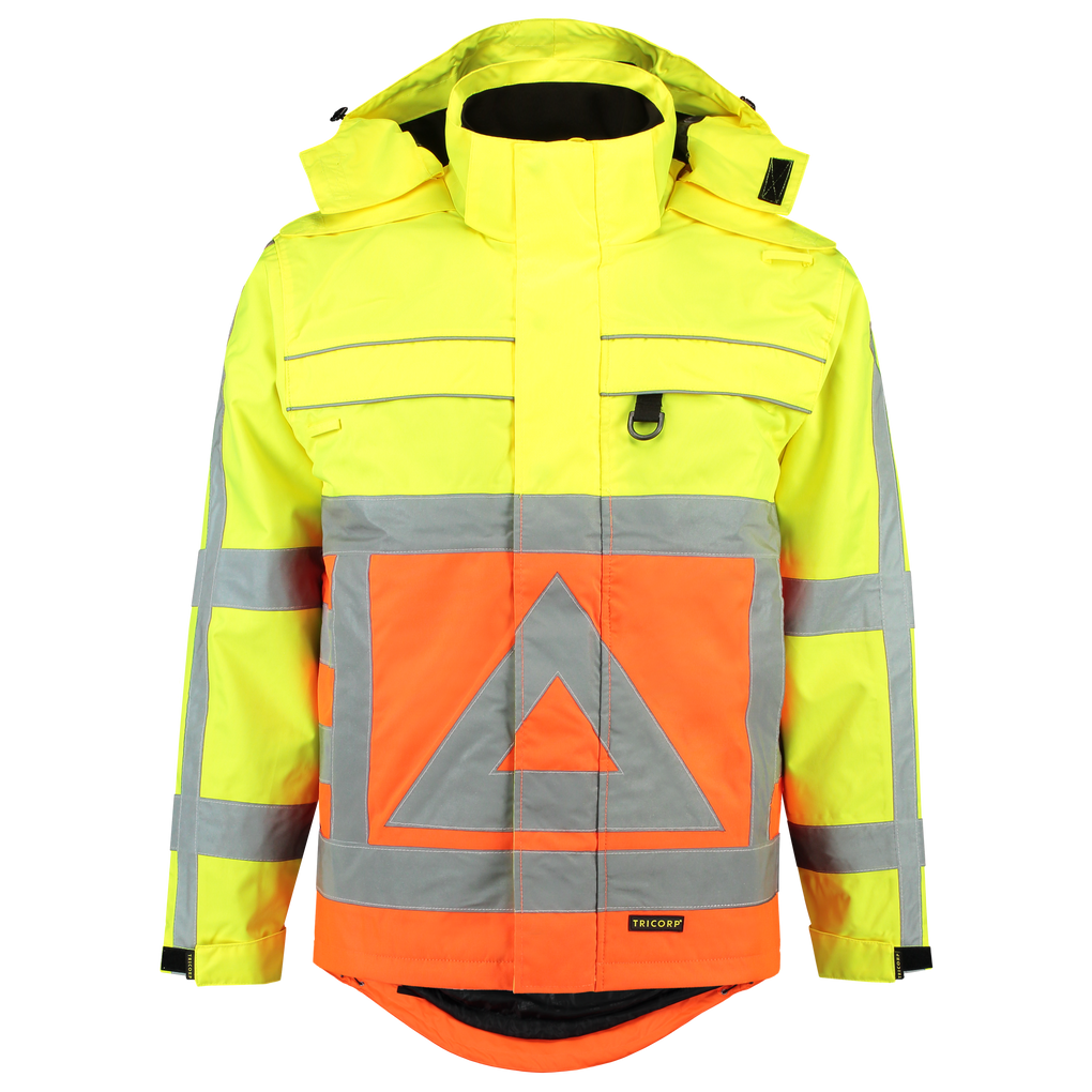 Tricorp Parka Verkeersregelaar Fluor Orange-Yellow