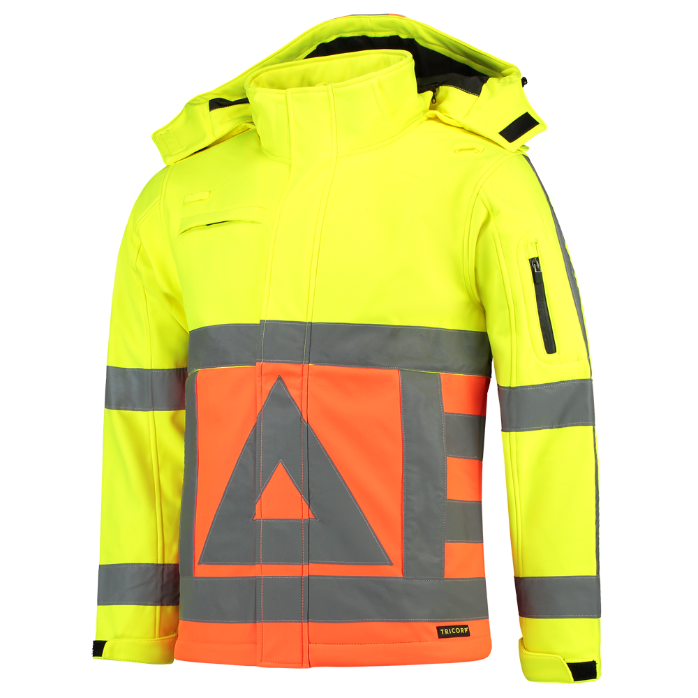 Tricorp Softshell Verkeersregelaar Fluor Orange-Yellow