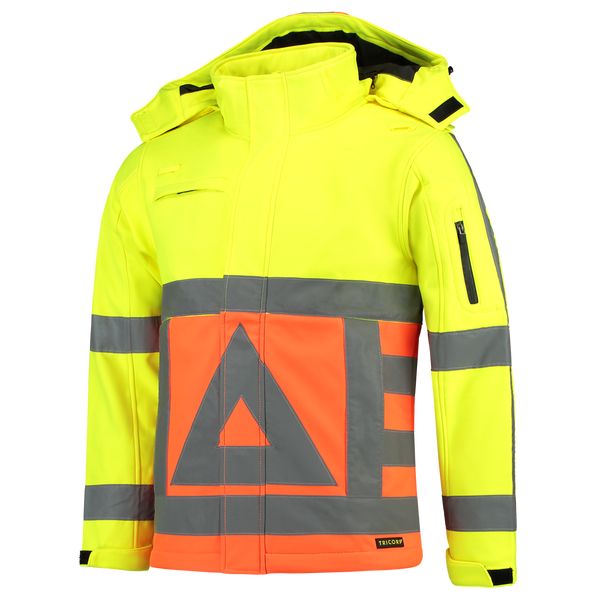 Tricorp Softshell Verkeersregelaar Fluor Orange-Yellow