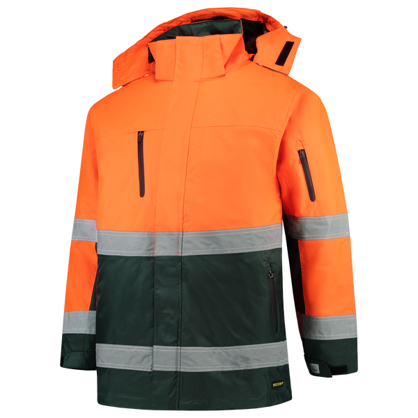 Tricorp Parka ISO20471 Bicolor Fluor Orange-Green