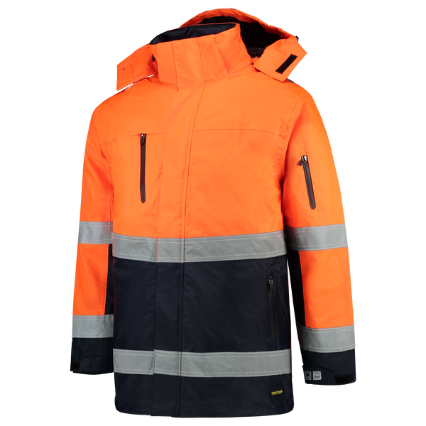 Tricorp Parka ISO20471 Bicolor Fluor Orange-Navy