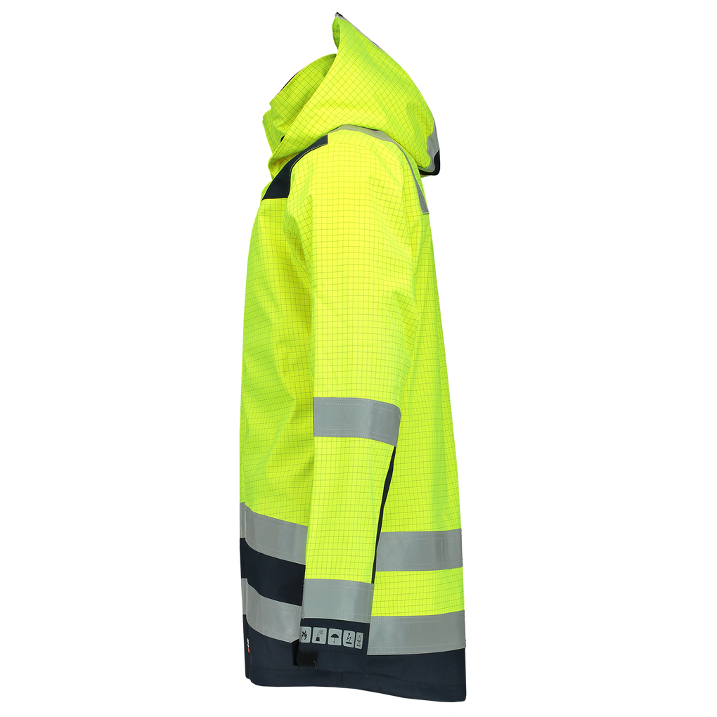 Tricorp Parka Multinorm Bicolor Fluor Yellow-Ink