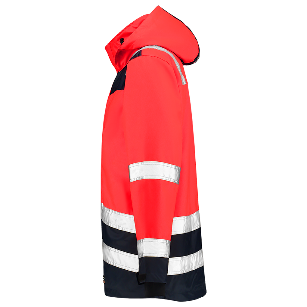 Tricorp Parka High Vis Bicolor Fluor Red-Ink
