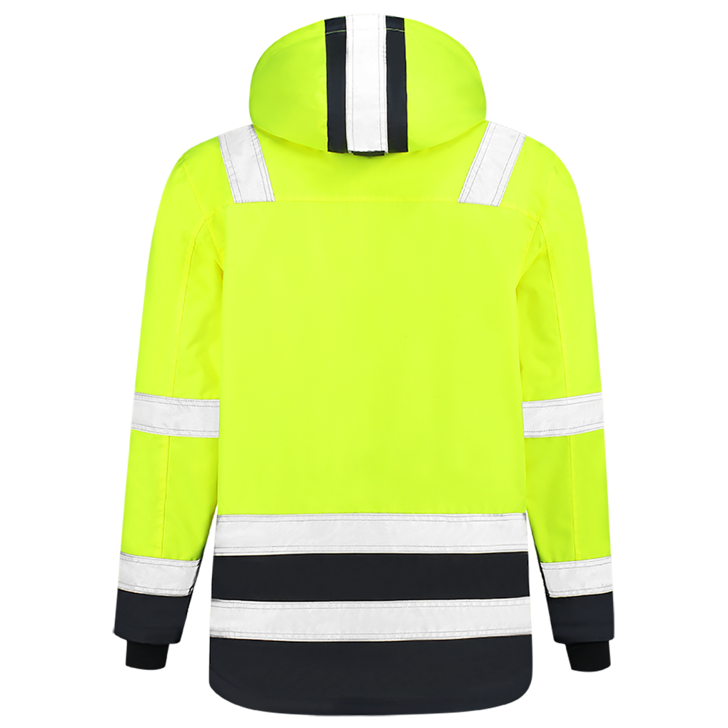 Tricorp Parka High Vis Bicolor Fluor Yellow-Ink