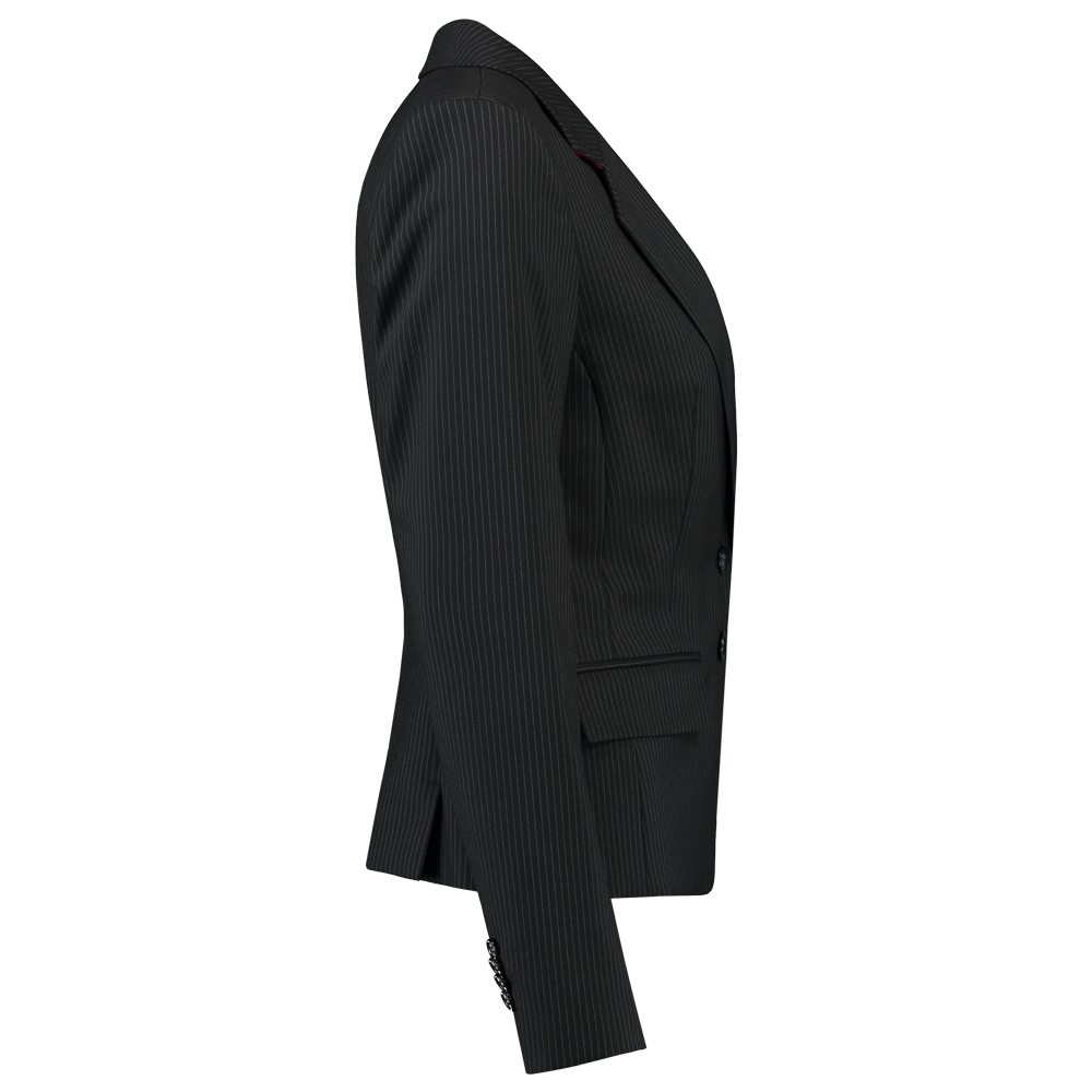 Tricorp Colbert Dames Black-Stripe