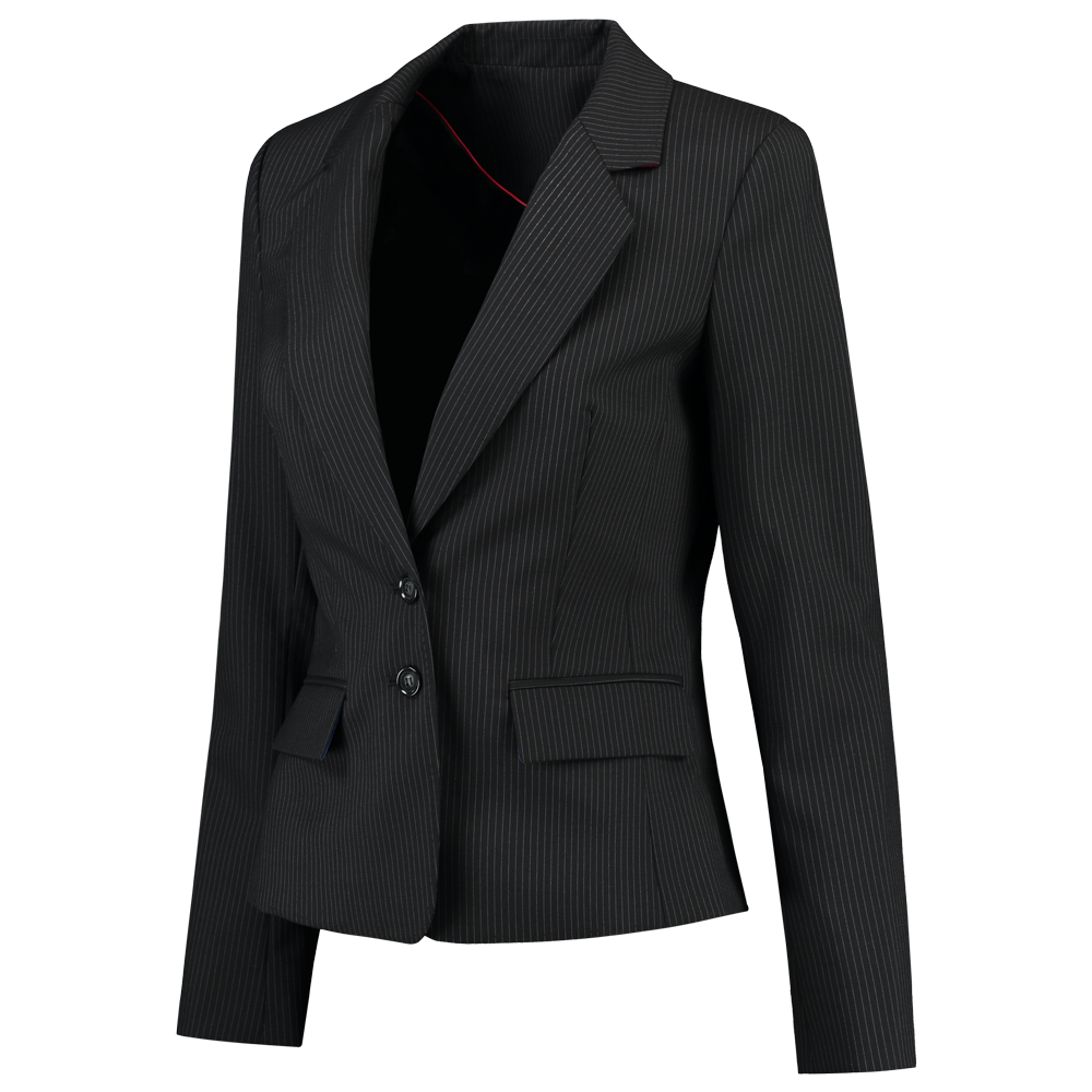 Tricorp Colbert Dames Black-Stripe