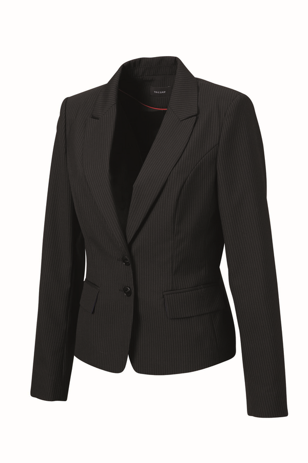 Tricorp Colbert Dames Black-Stripe