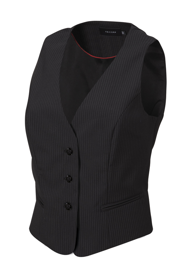 Tricorp Gilet Dames Black-Stripe