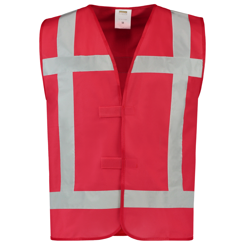 Tricorp Vest Reflectie Fluor Red (2 stuks)