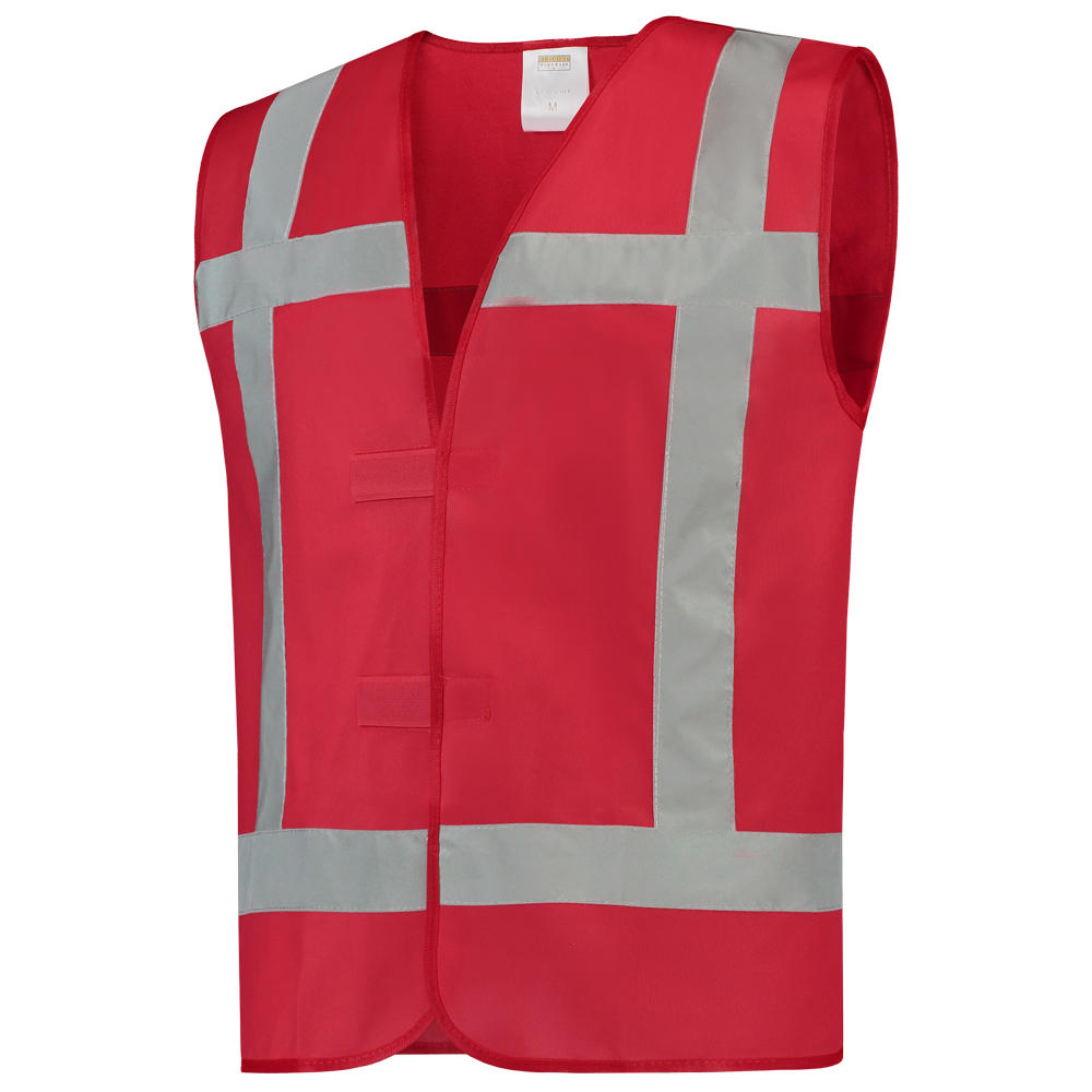 Tricorp Vest Reflectie Fluor Red (2 stuks)