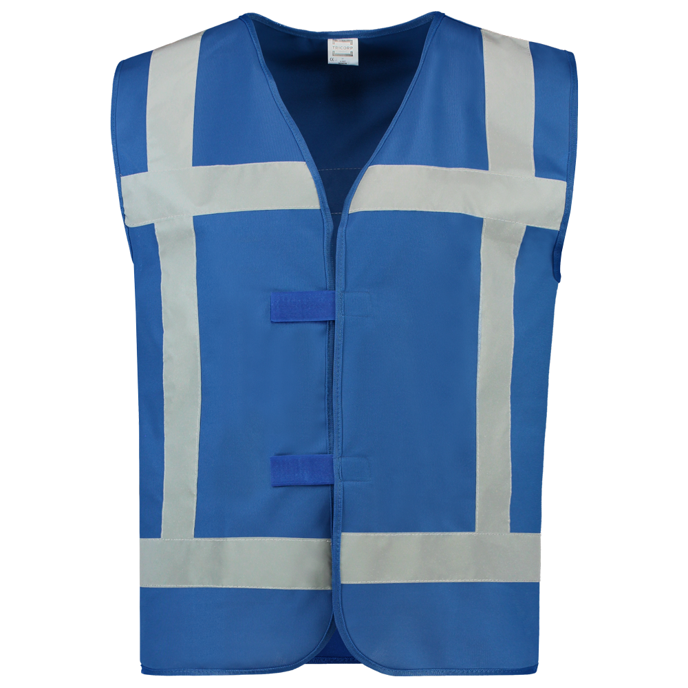 Tricorp Vest Reflectie Fluor Royalblue (2 stuks)