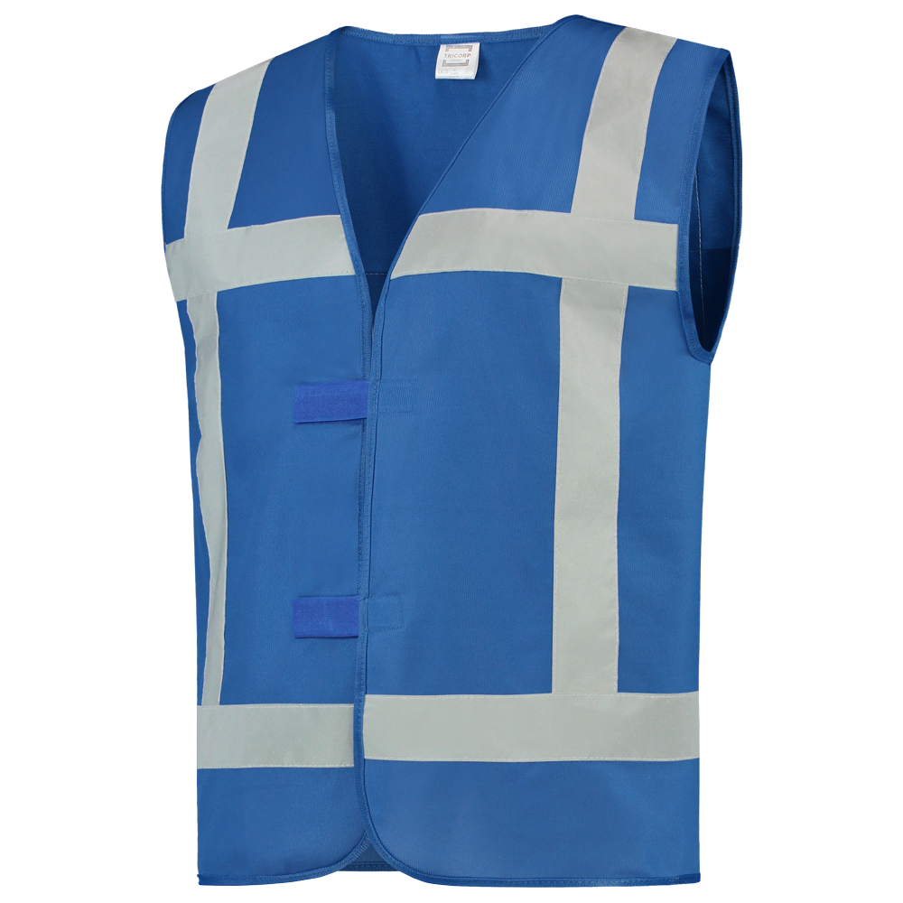 Tricorp Vest Reflectie Fluor Royalblue (2 stuks)