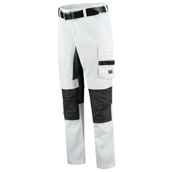 Tricorp Schildersbroek White-Darkgrey