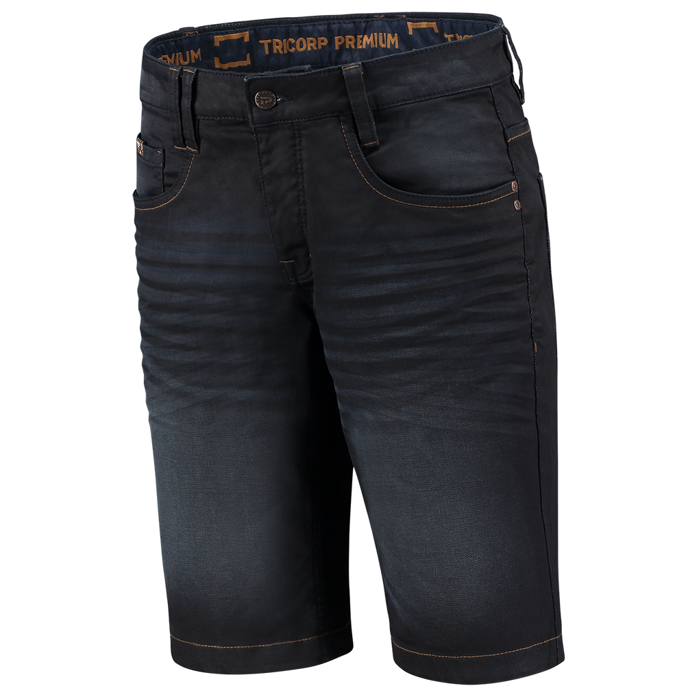 Tricorp Jeans Premium Stretch Kort Denimblue
