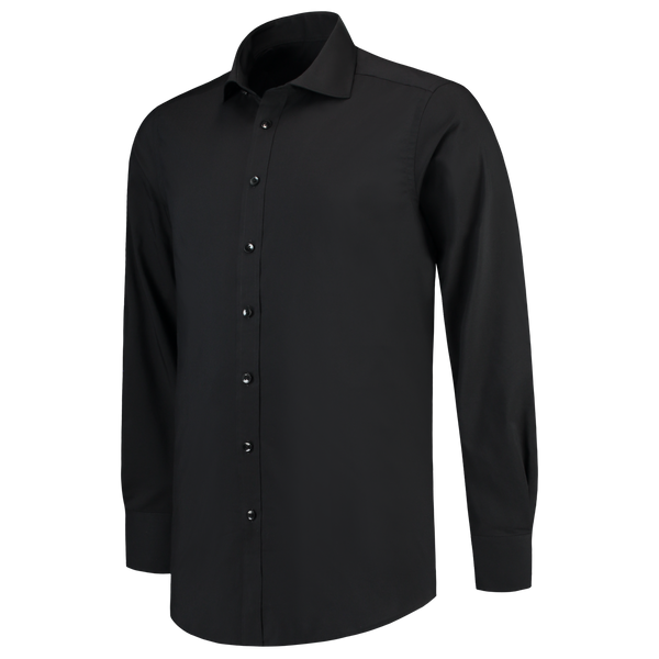 Tricorp Overhemd Stretch Slim Fit Black