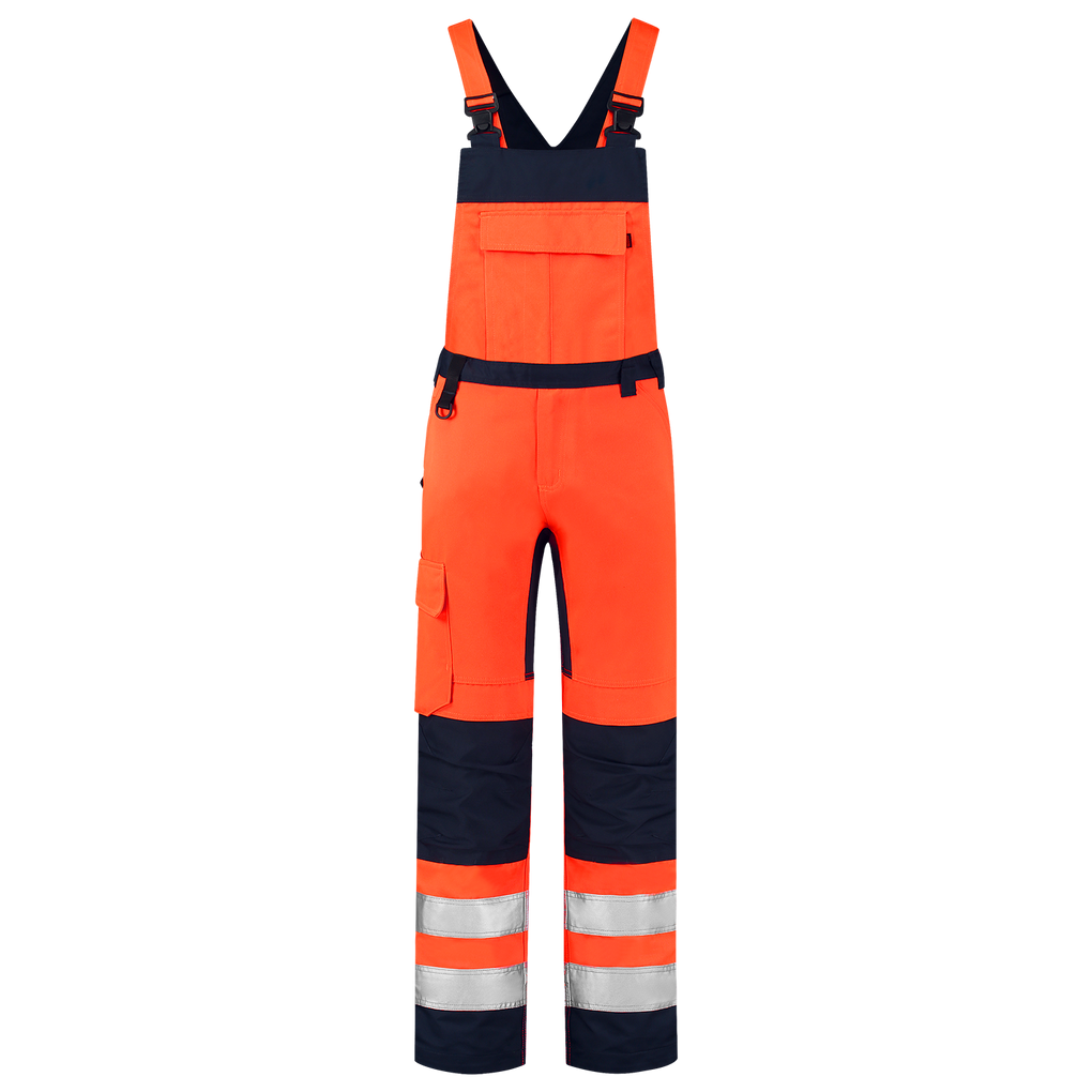 Tricorp Amerikaanse Overall High Vis Bicolor Fluor Orange-Ink