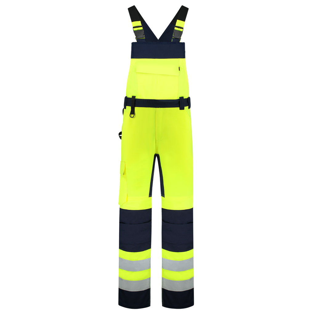 Tricorp Amerikaanse Overall High Vis Bicolor Fluor Yellow-Ink