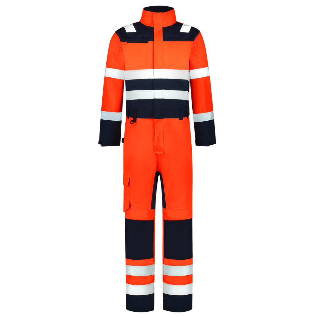 Tricorp Overall High Vis Bicolor Fluor Orange-Ink