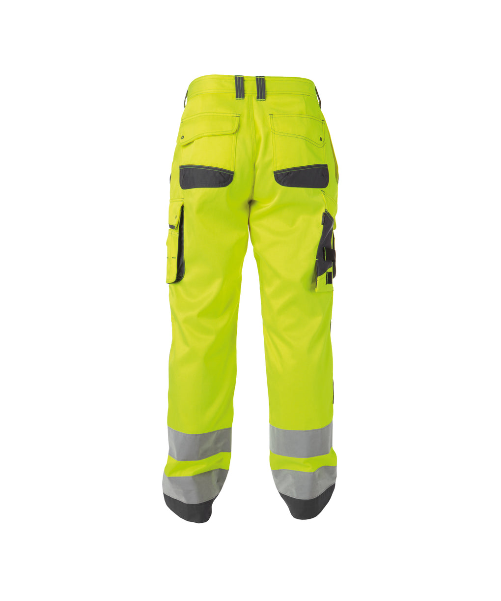 DASSY® Chicago Hoge zichtbaarheidsbroek met kniezakken