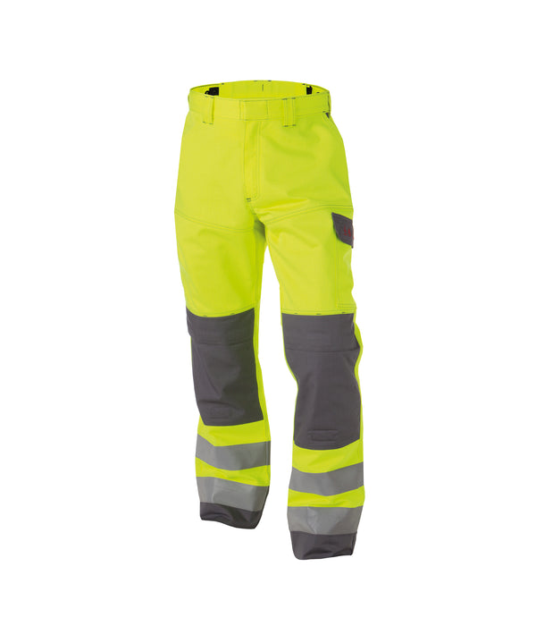 DASSY® Manchester Multinorm hoge zichtbaarheidsbroek met kniezakken