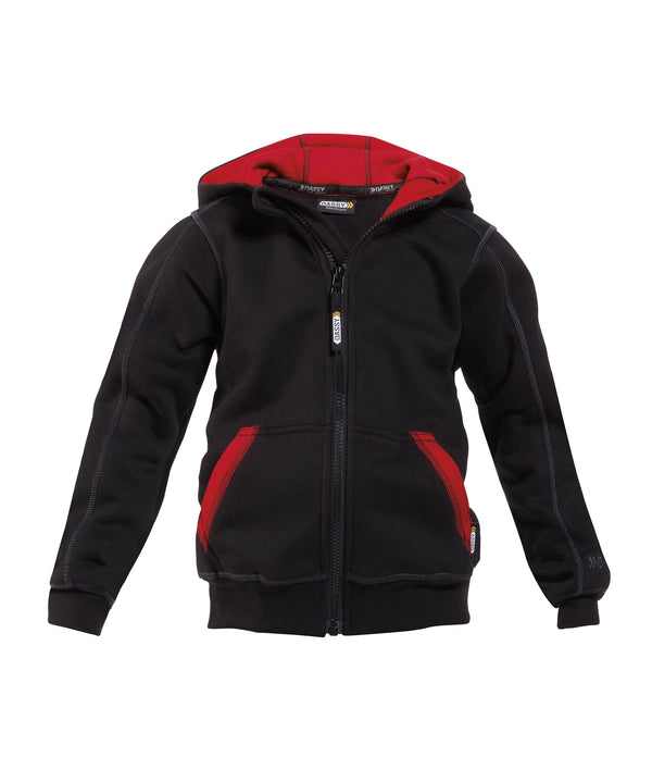 DASSY® Watson Kids Sweater met lange rits en kap